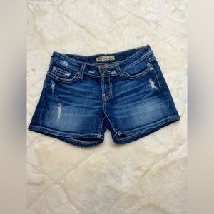 Size 26 Blue BKE Jean shorts
